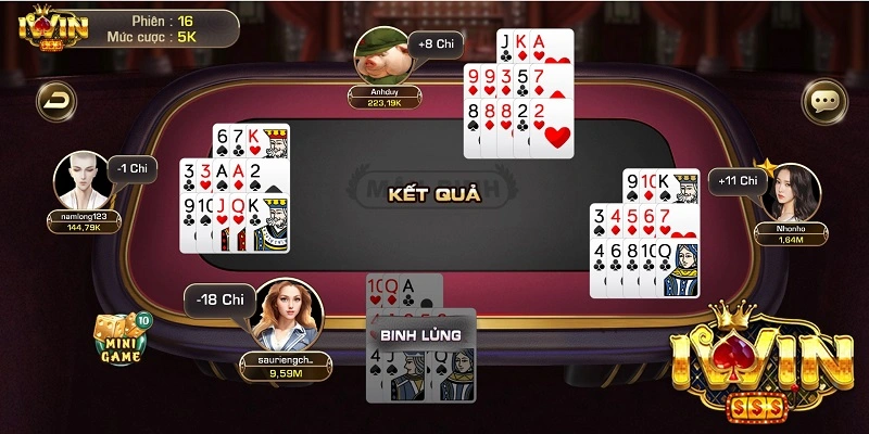 Chiến lược chơi Mậu binh tại nhà cái iWin