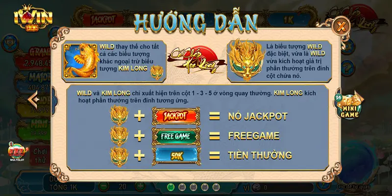 Cách chơi Nổ Hũ Cá Chép Hóa Rồng
