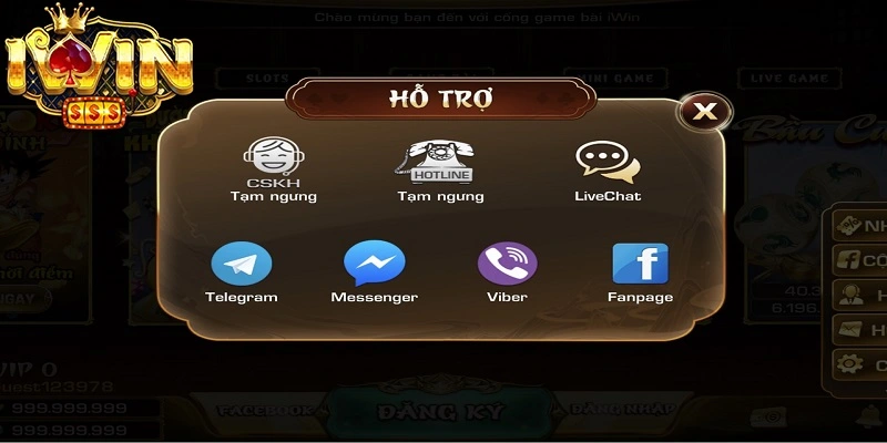 Liên hệ với bộ phận hỗ trợ khách hàng
