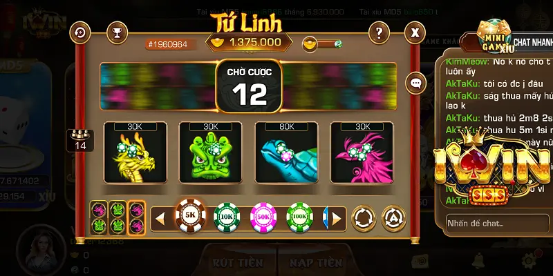 Tìm hiểu về chiến lược chơi Tứ Linh iWin